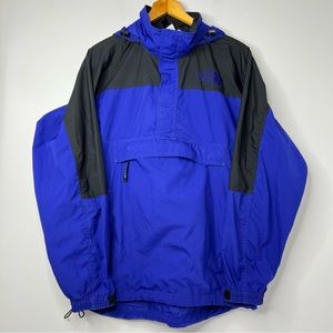 The North Face Hydrenaline Vintage Packable Kangaroo Pocket Windbreaker Jacket